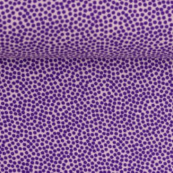 Baumwolle - Dotty flieder